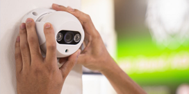 AI security cameras with motion alerts and license plate recognition